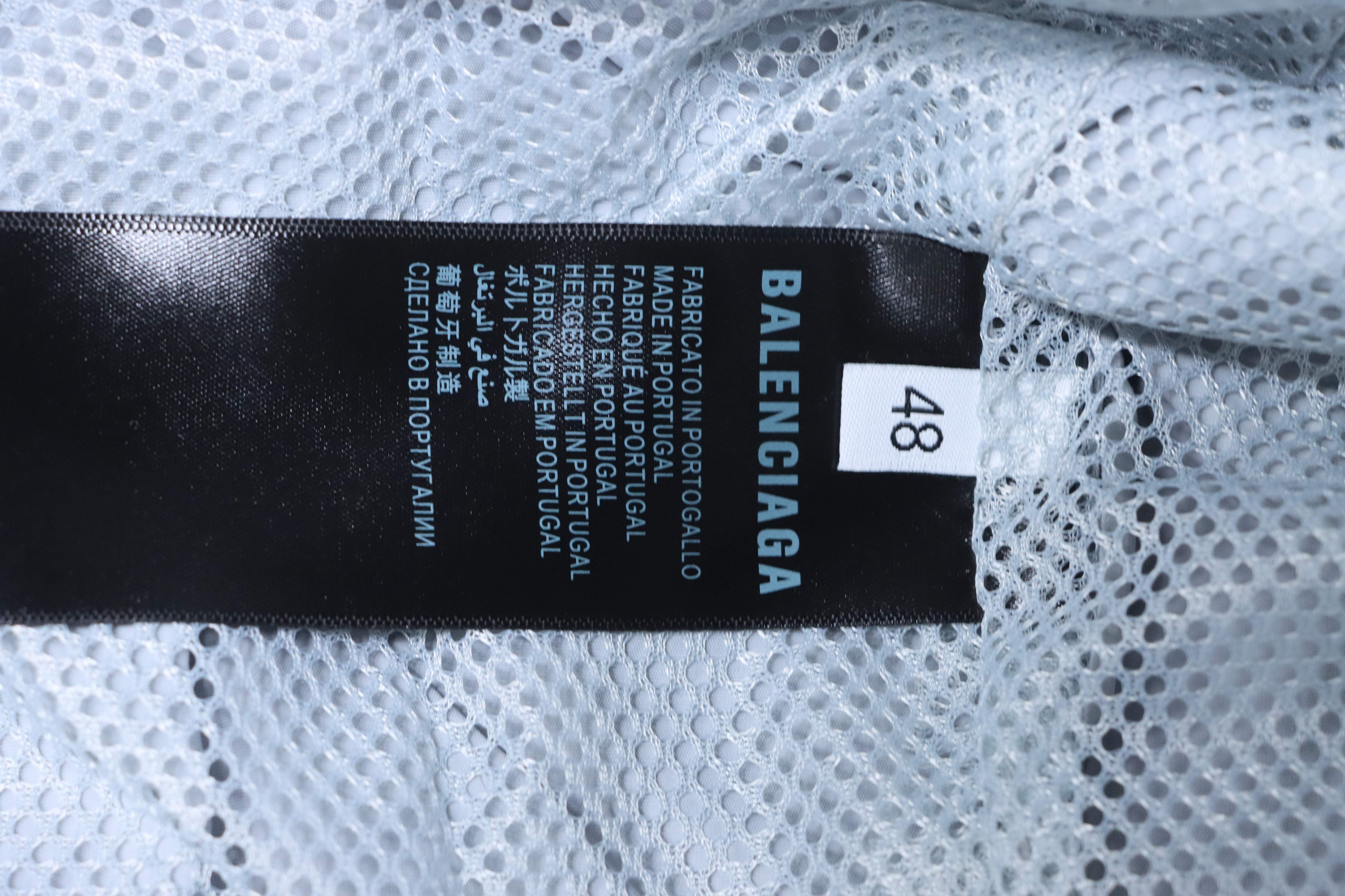 Balenciaga Black 26SS 3M Manchester United Embroidered Tracksuit Jacket h290