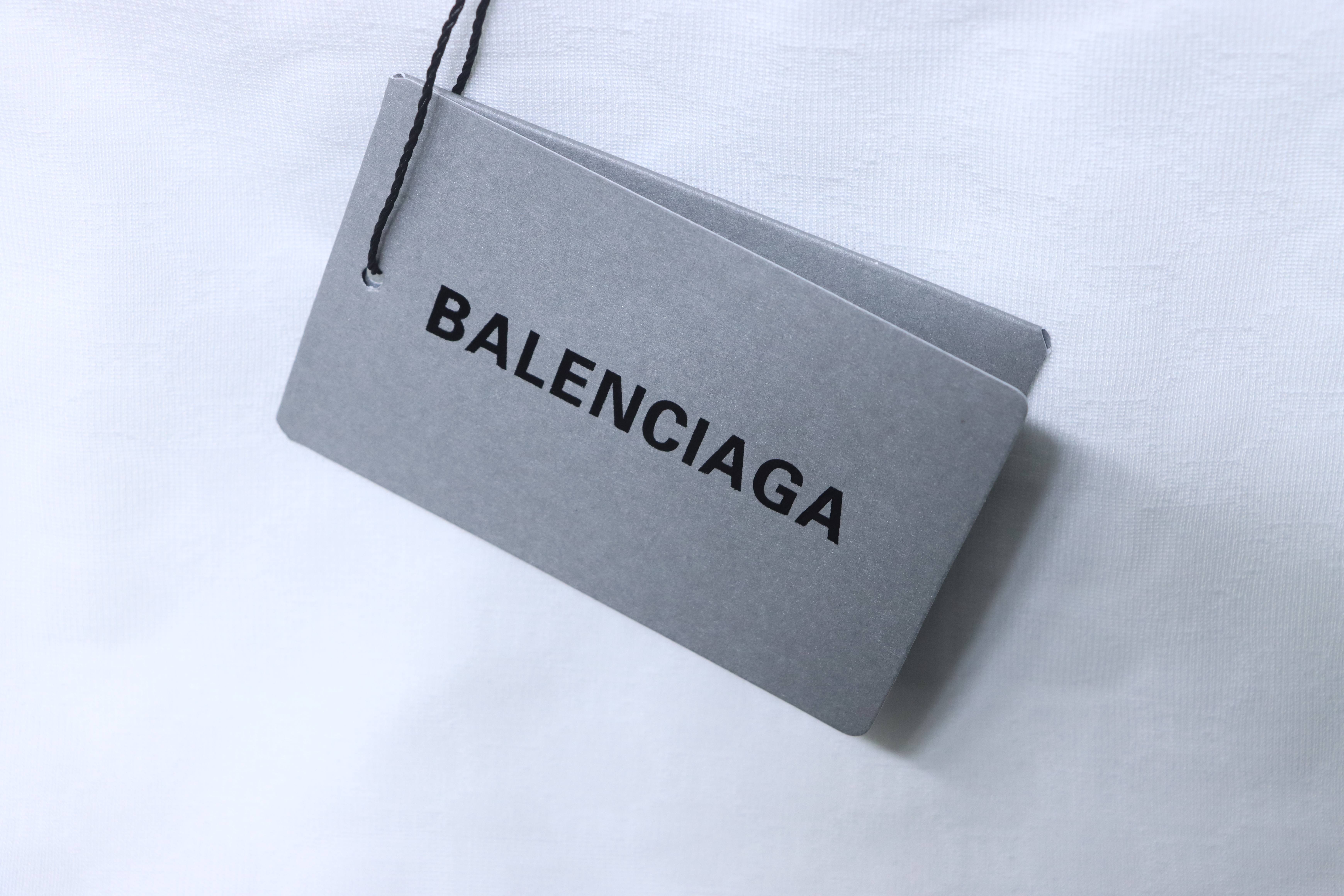 Balenciaga White Allover Monogram Jacquard T-shirt h160