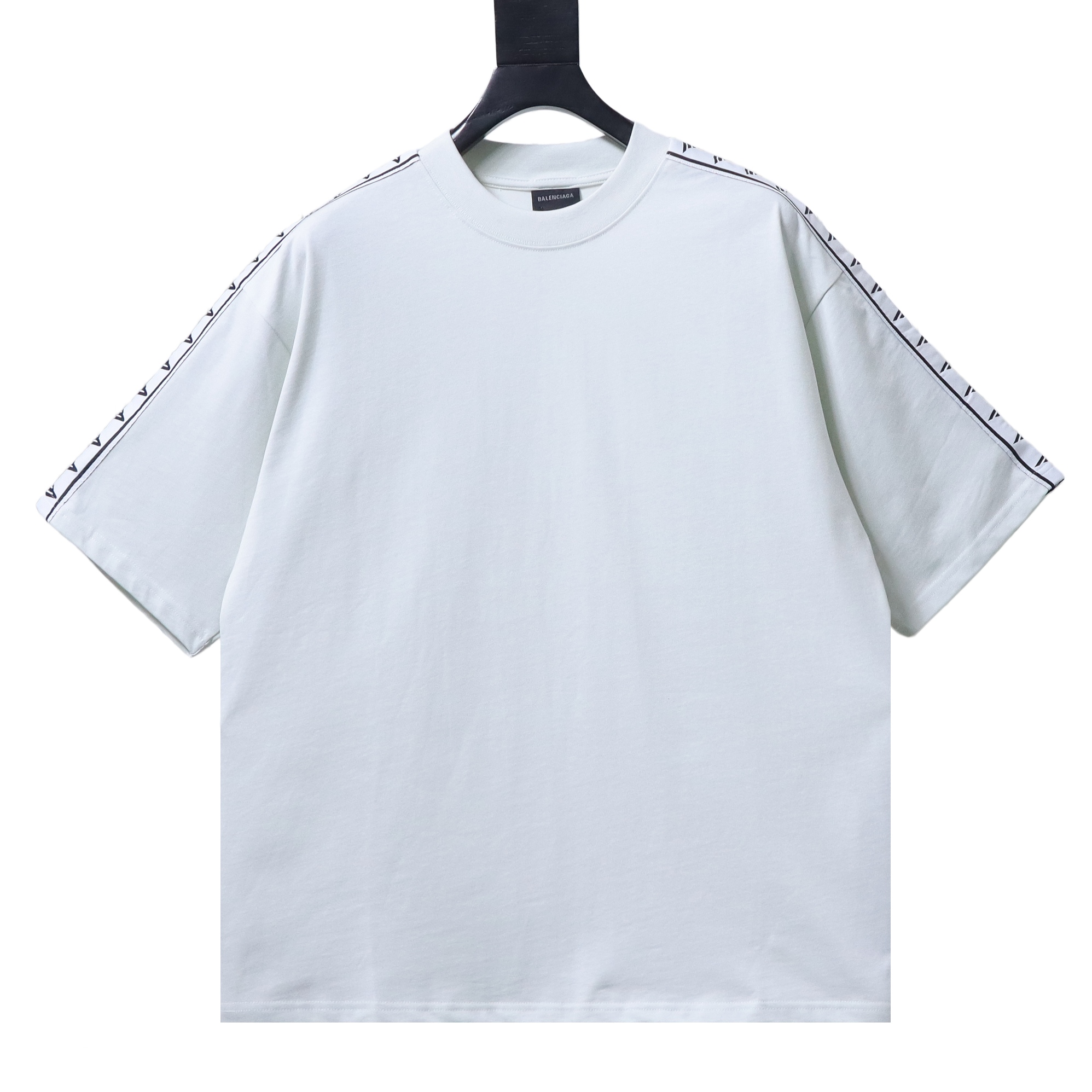 Balenciaga White Flower Logo Slogan T-shirt h180