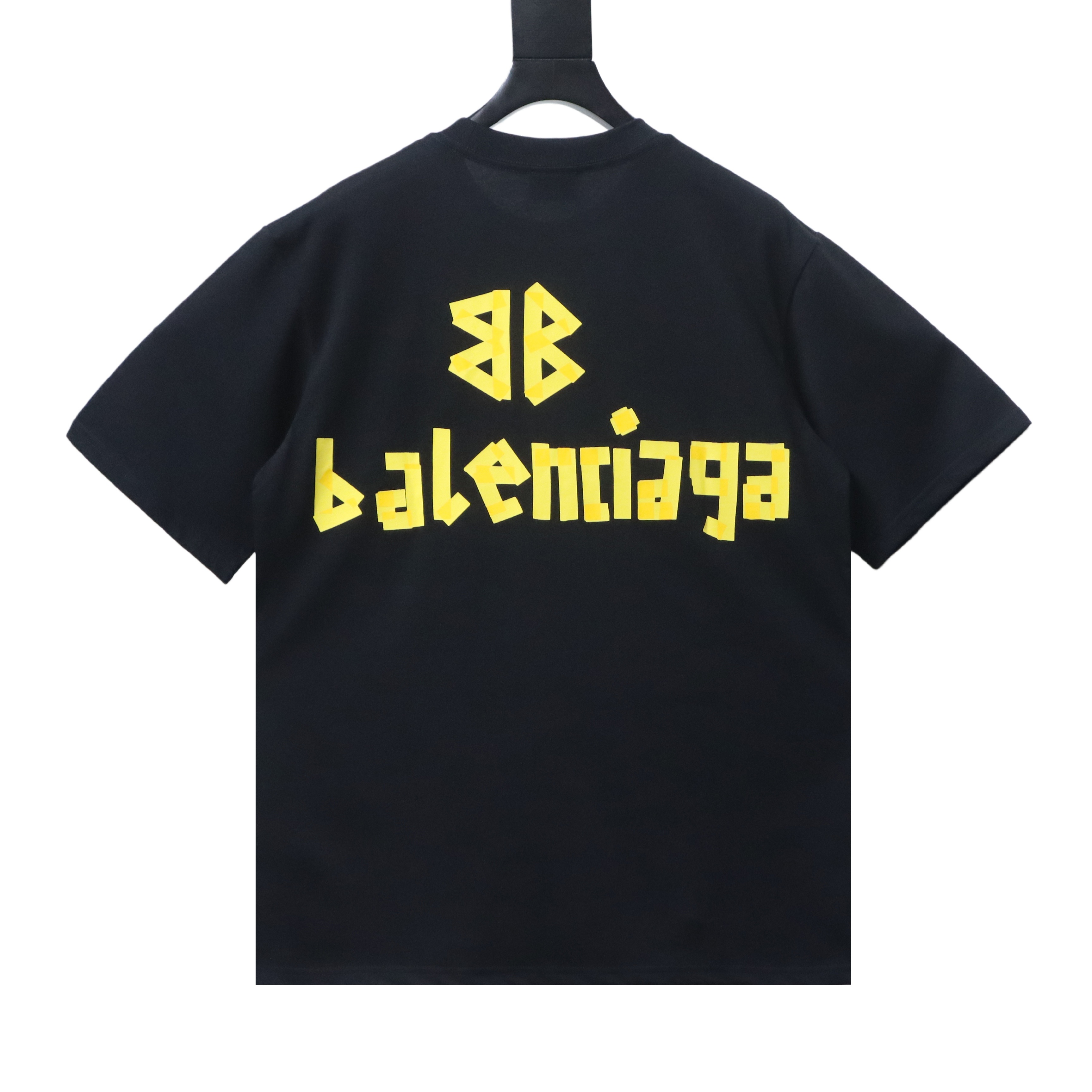 Balenciaga Black Masking Tape T-shirt h150