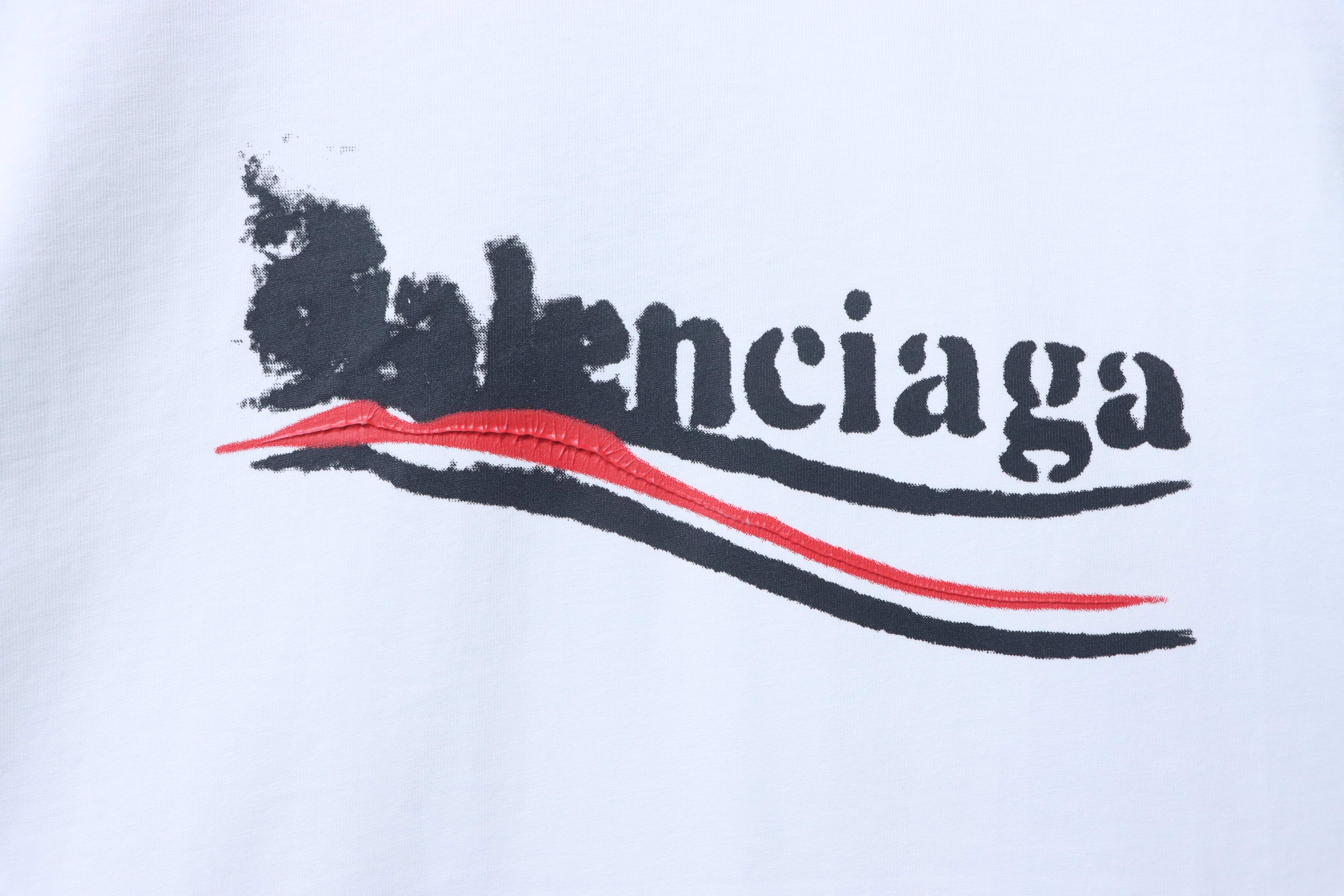 Balenciaga Blurred Coke Inkjet Printed T-shirt h140