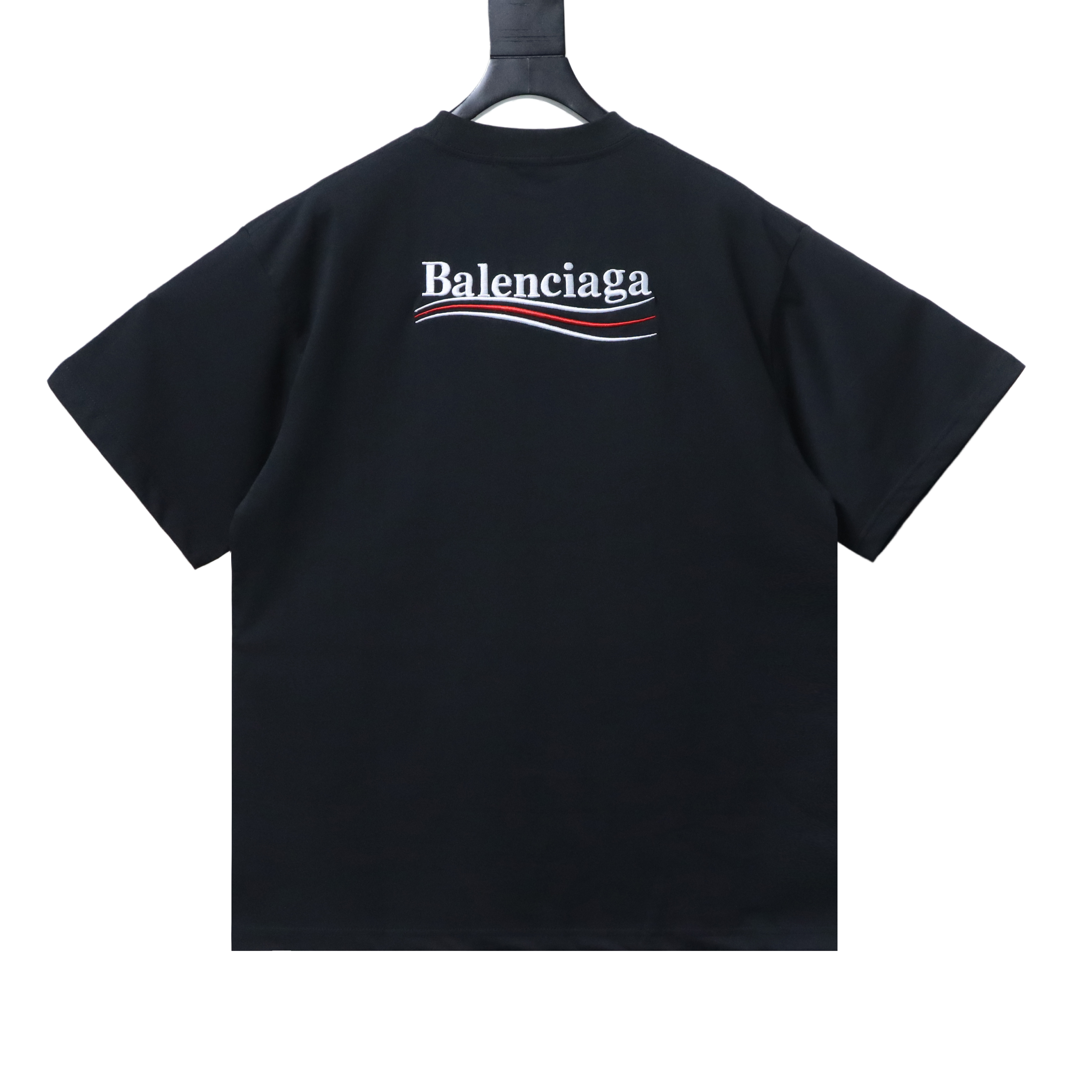 Balenciaga Coke Embroidered T-shirt Black h180