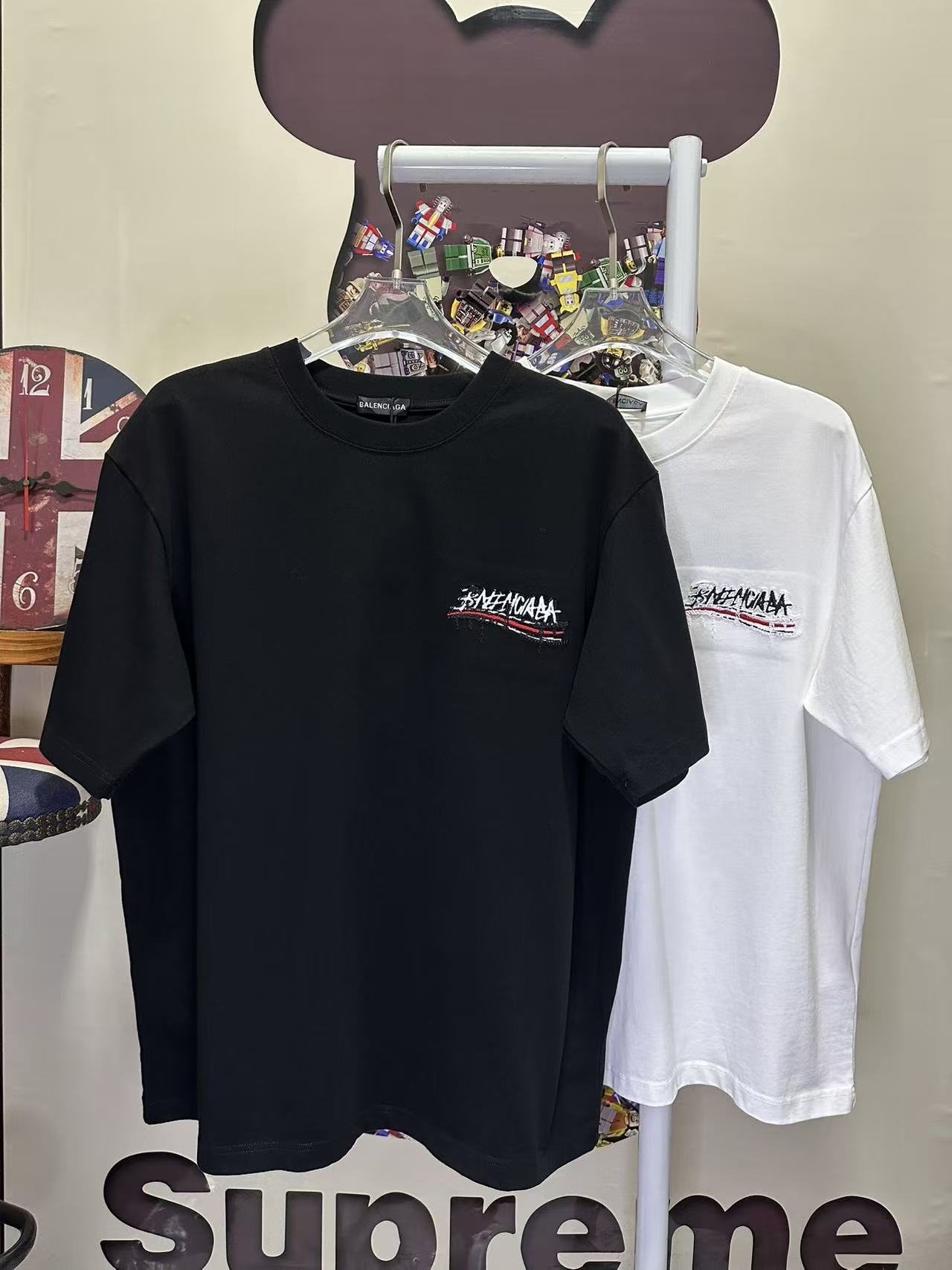 Balenciaga T-shirt L26715 Black h120
