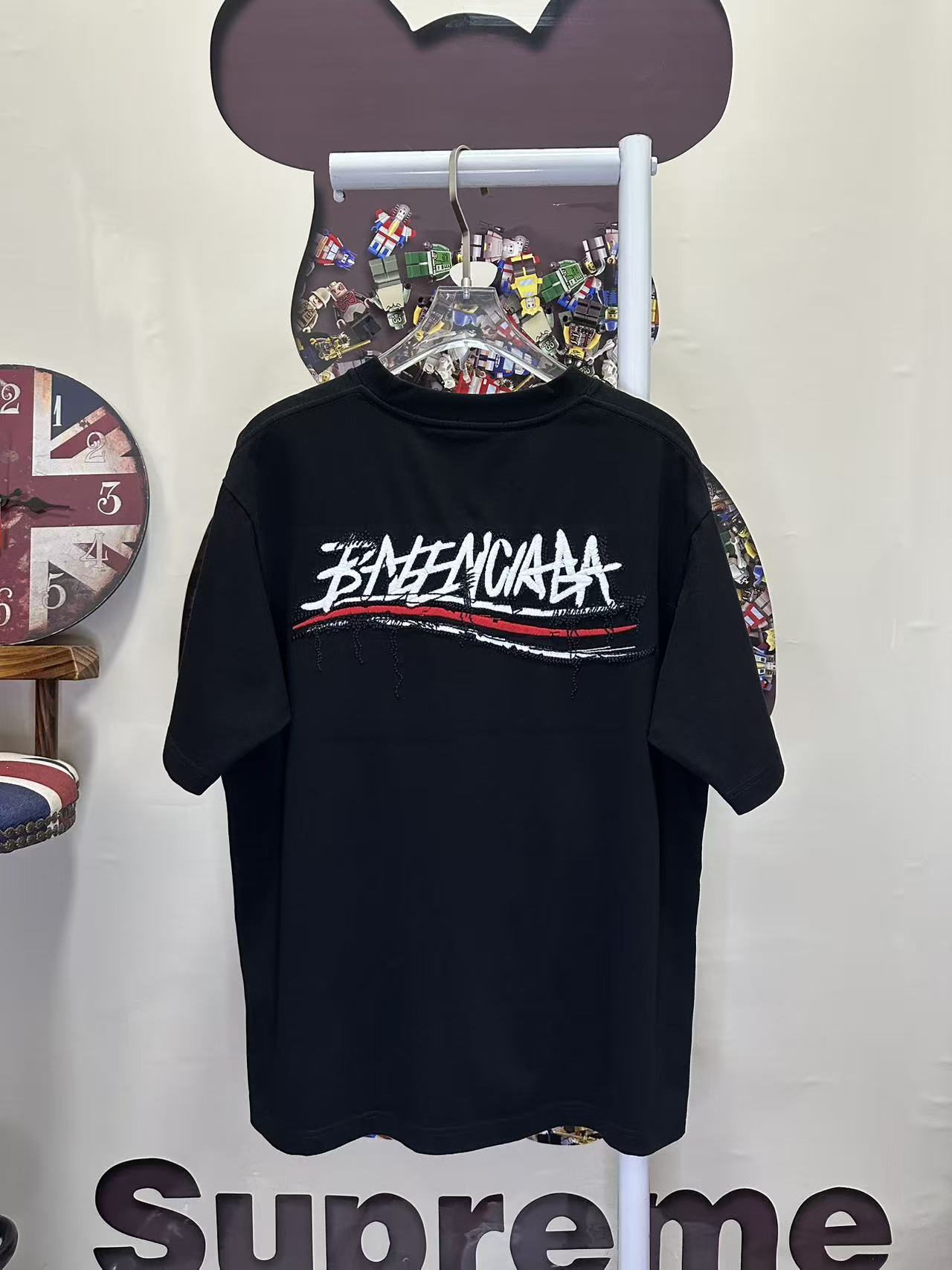 Balenciaga T-shirt L26715 Black h120