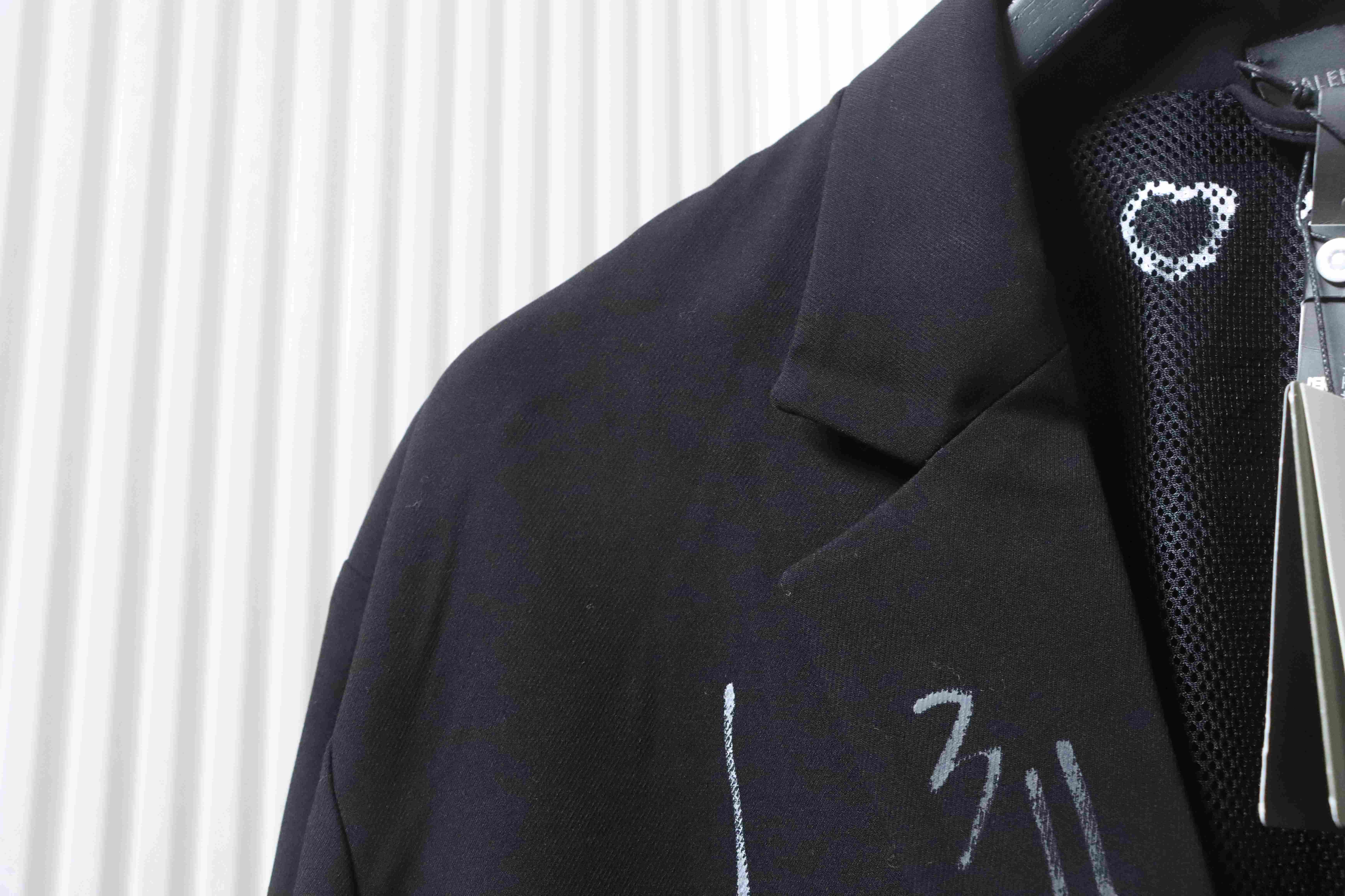 Balenciaga New Pigeon Graphic Jacket Set h330