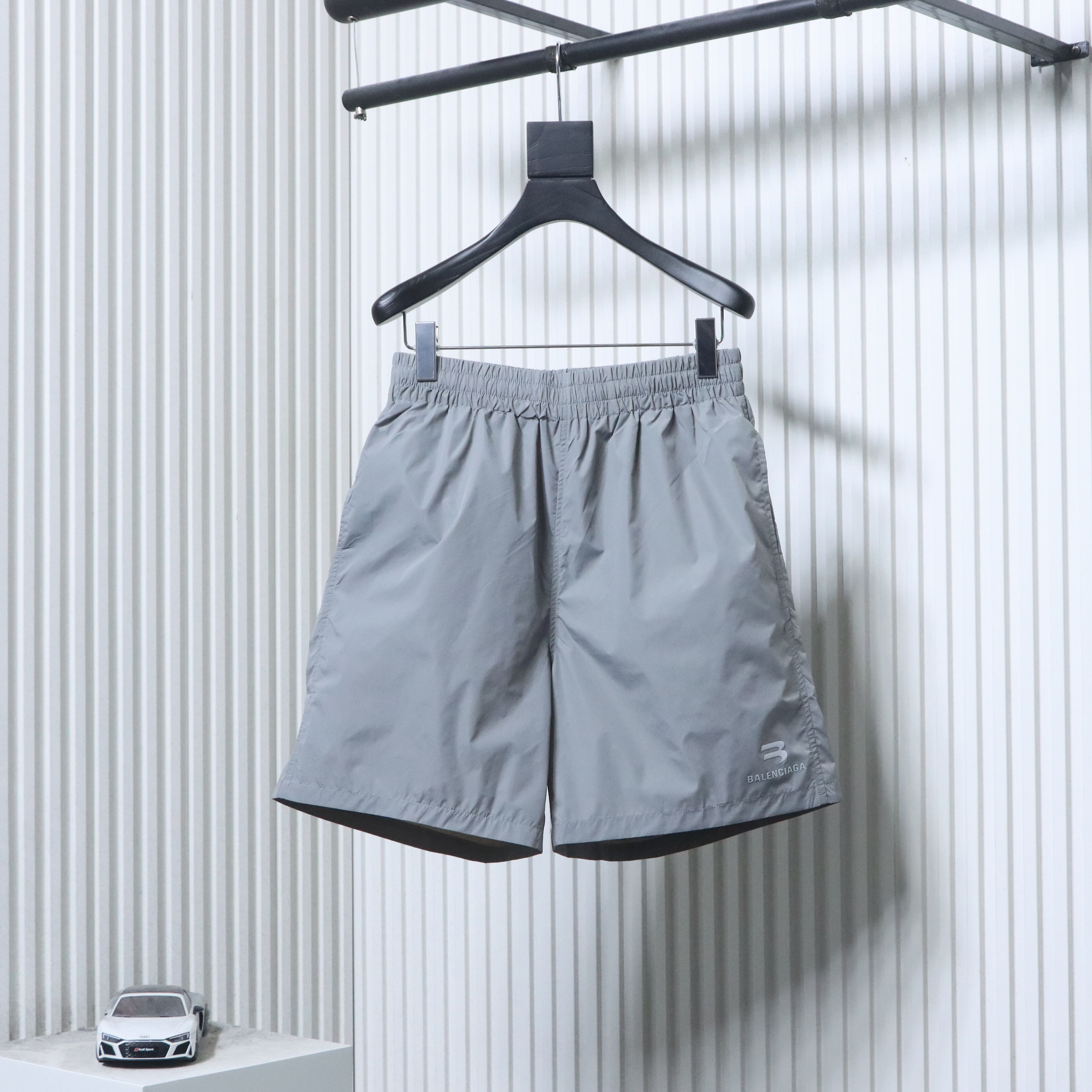 Balenciaga Silicone Letter Small Logo Shorts h180