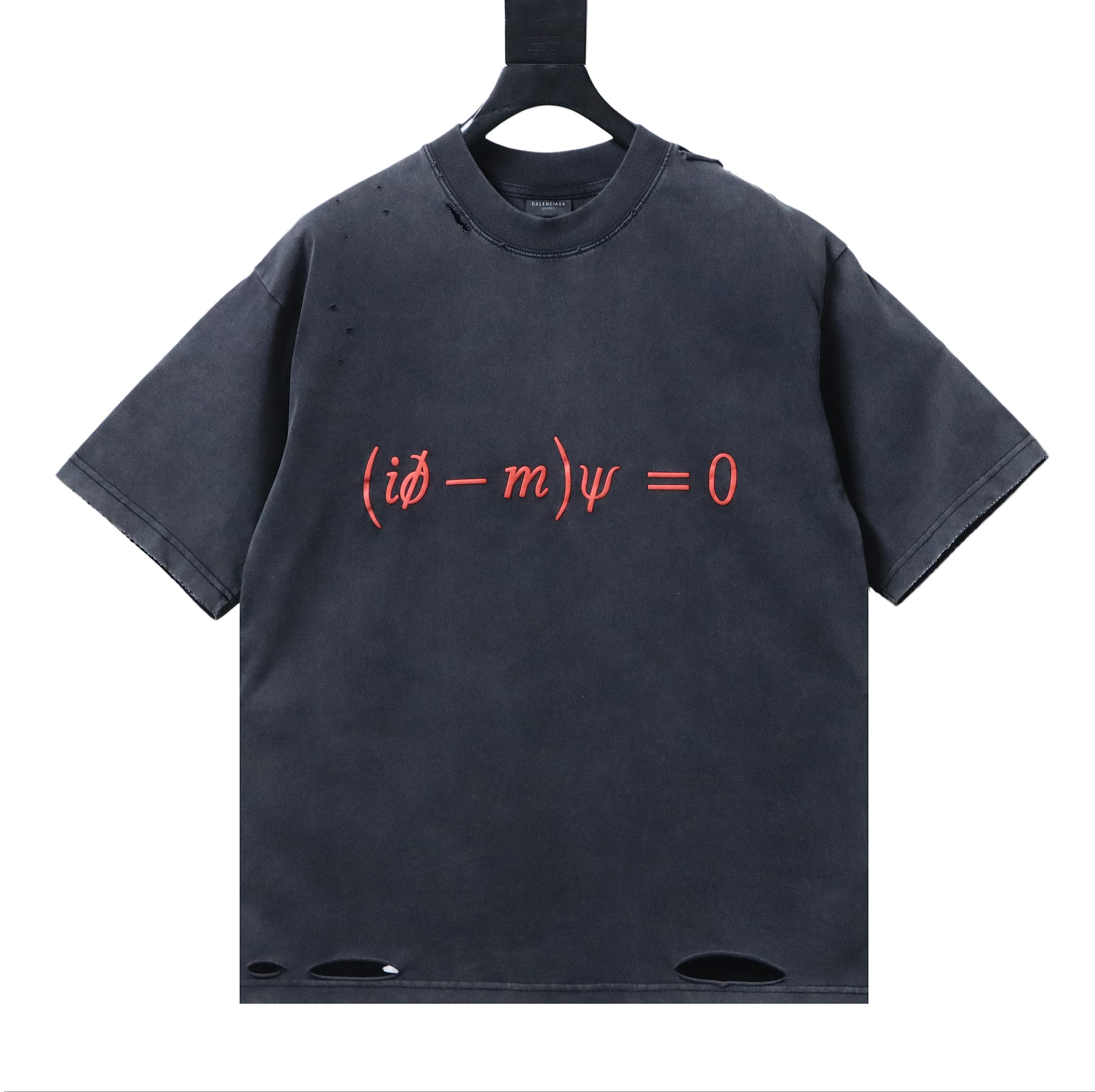 Balenciaga Valentine Limited Official Distressed T-shirt h150