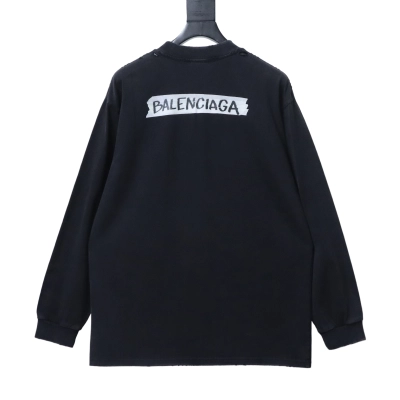 Balenciaga Vintage Tape LetterJacket h210 01