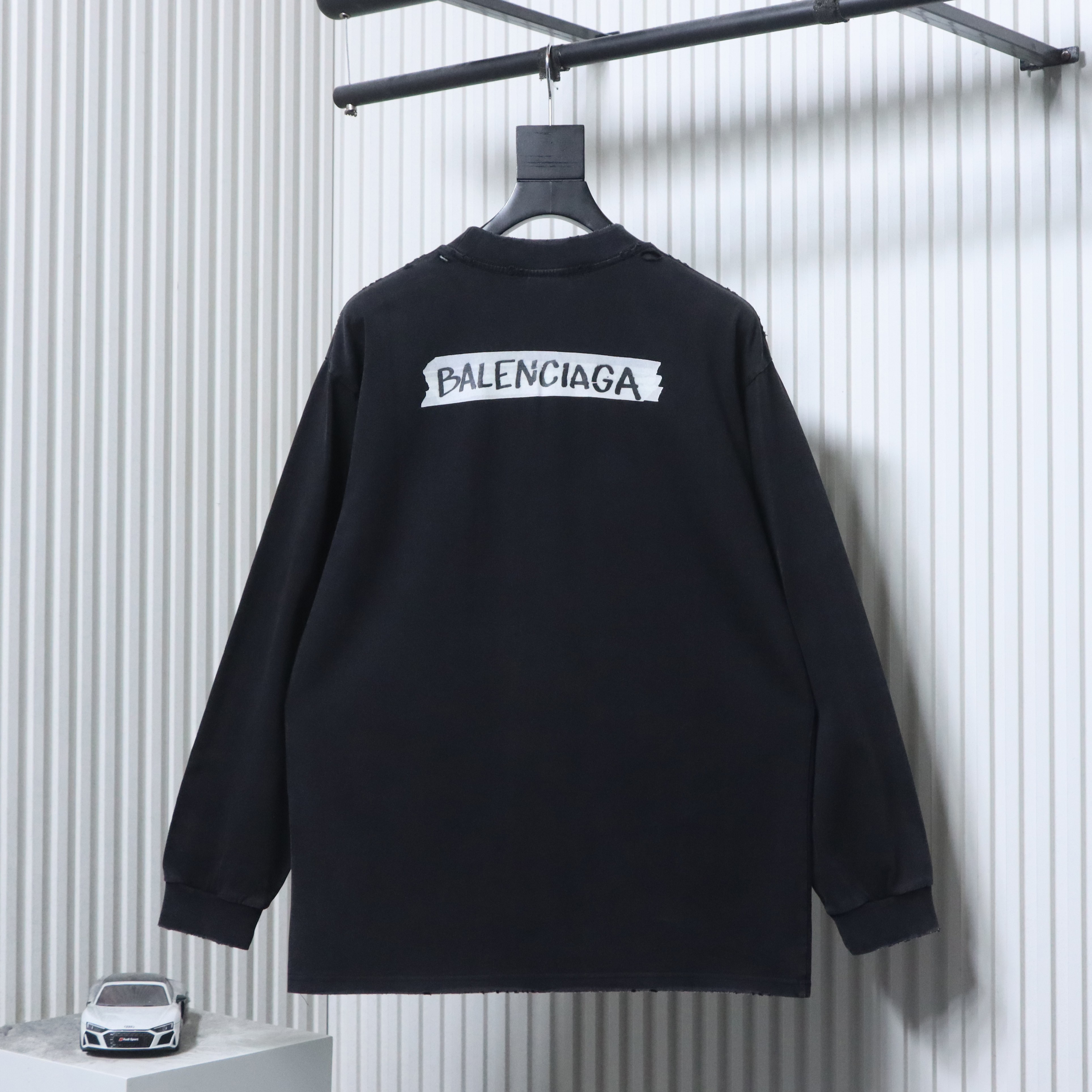 Balenciaga Vintage Tape LetterJacket h210