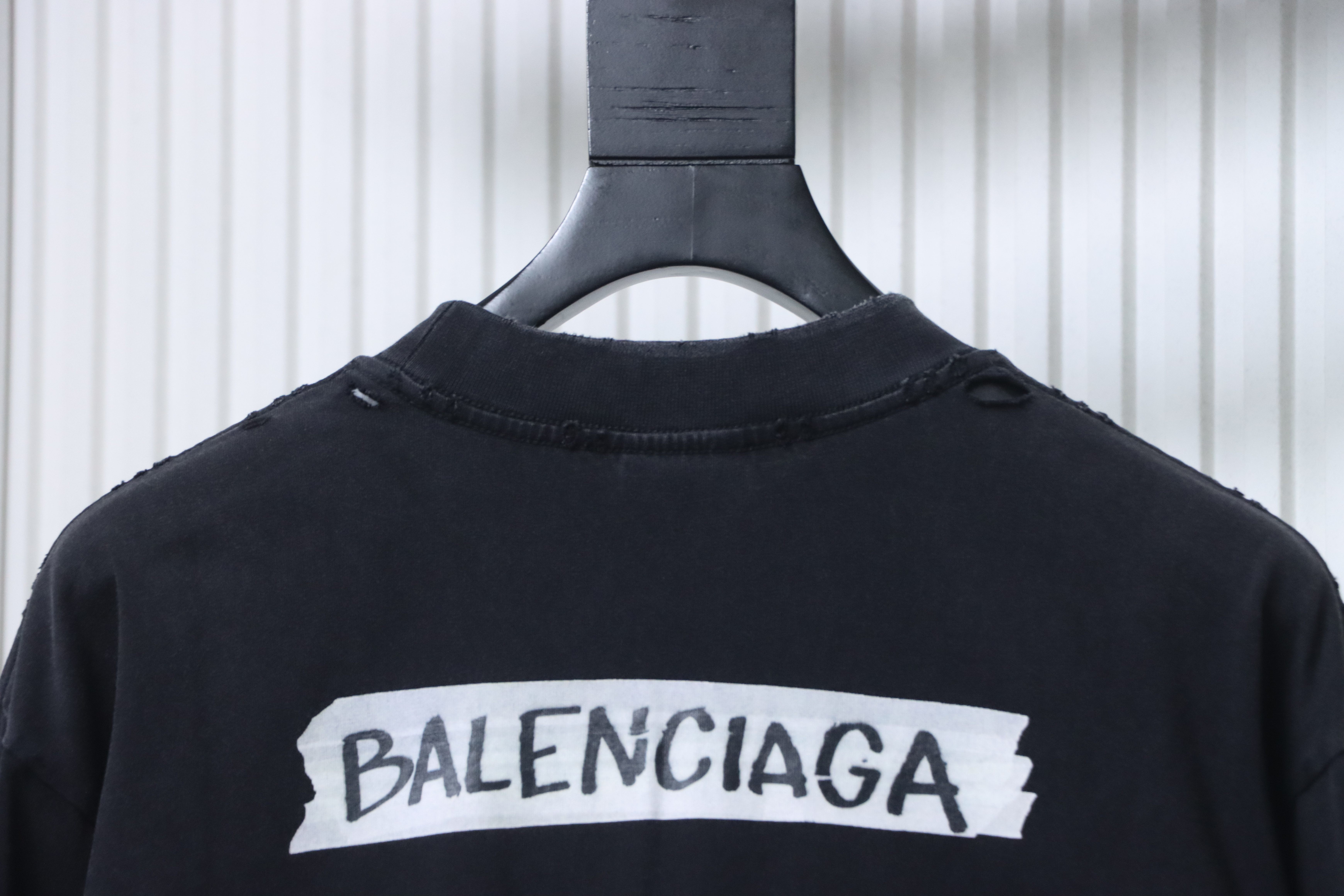 Balenciaga Vintage Tape LetterJacket h210
