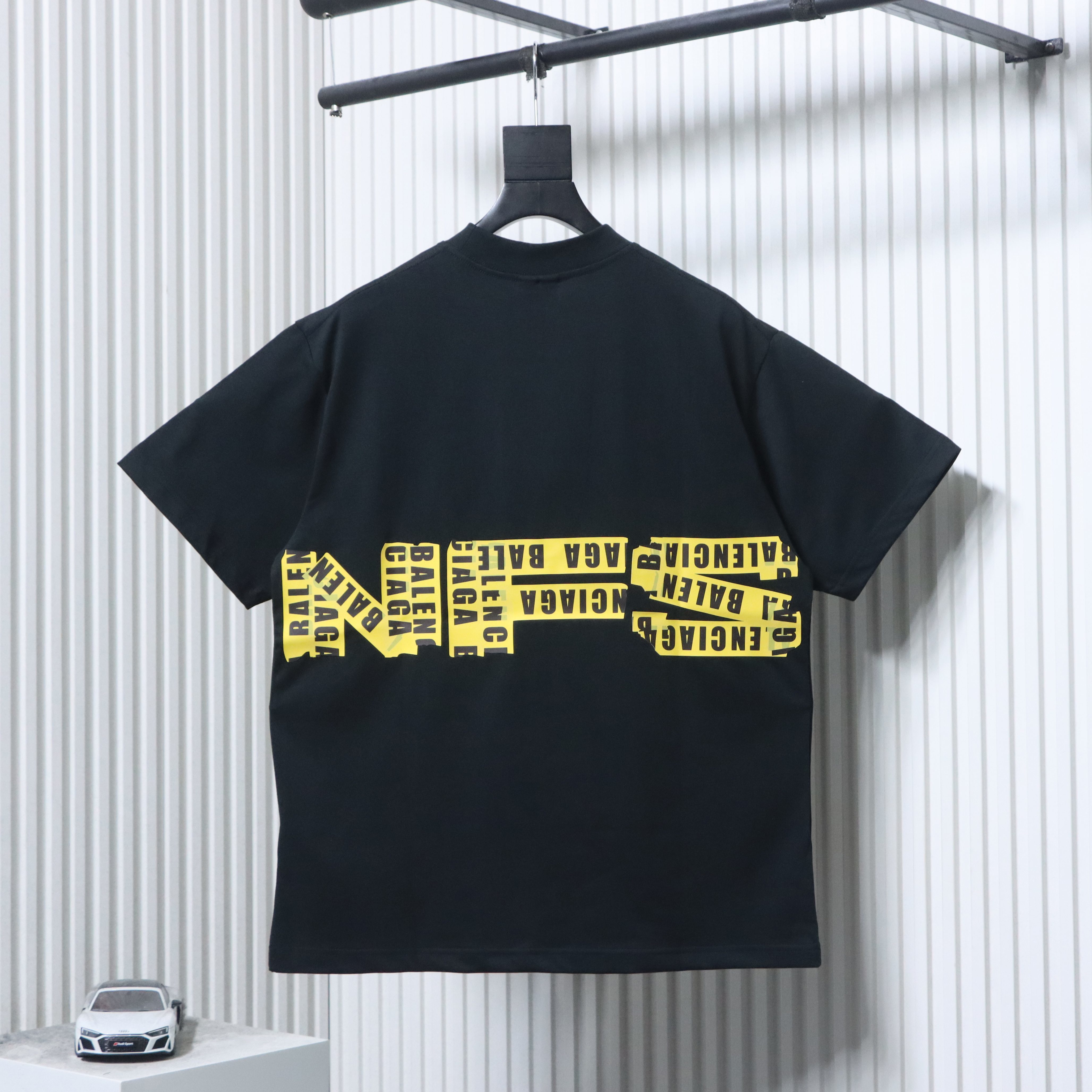 Balenciaga Black 24FW Premium Flight Collaboration T-shirt h150