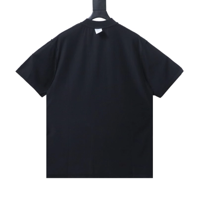 Balenciaga Black 24SS Chest eBay Embroidered T-shirt h140 02