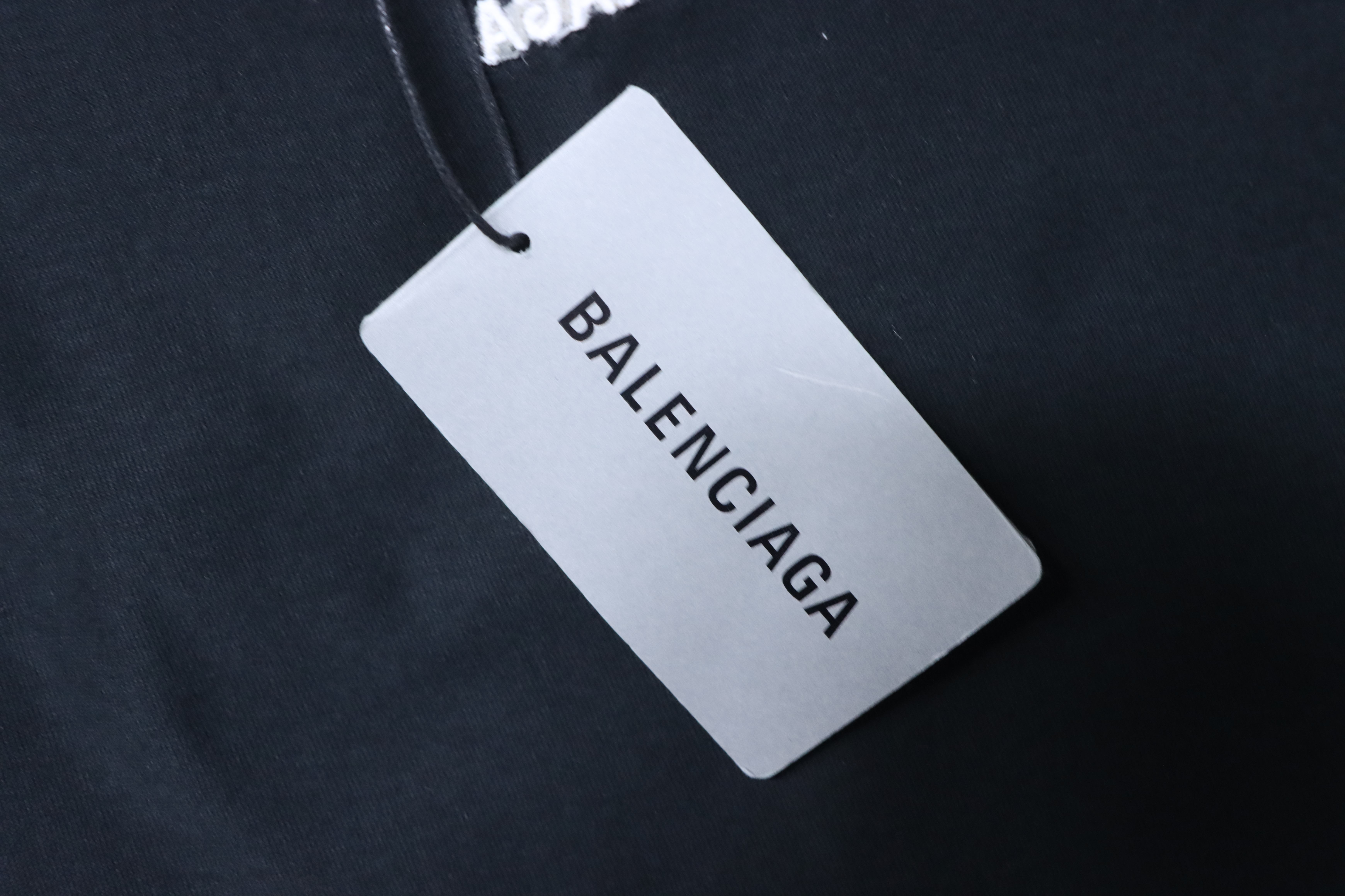 Balenciaga Black 24SS Under Armour Collaboration Embroidered Logo T-shirt h140