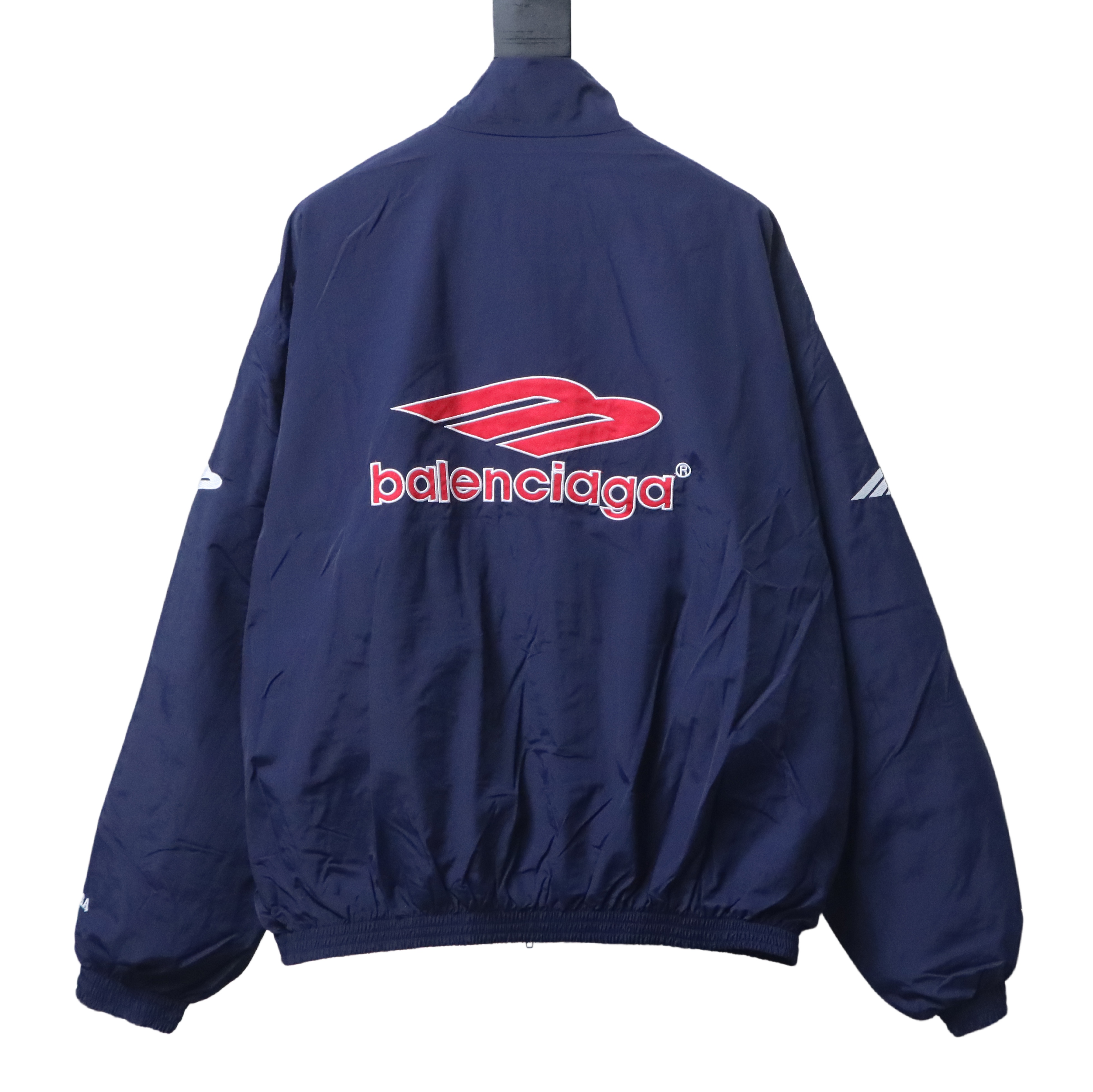 Balenciaga Blue 26SS 3M Manchester United Embroidered Tracksuit Jacket h290
