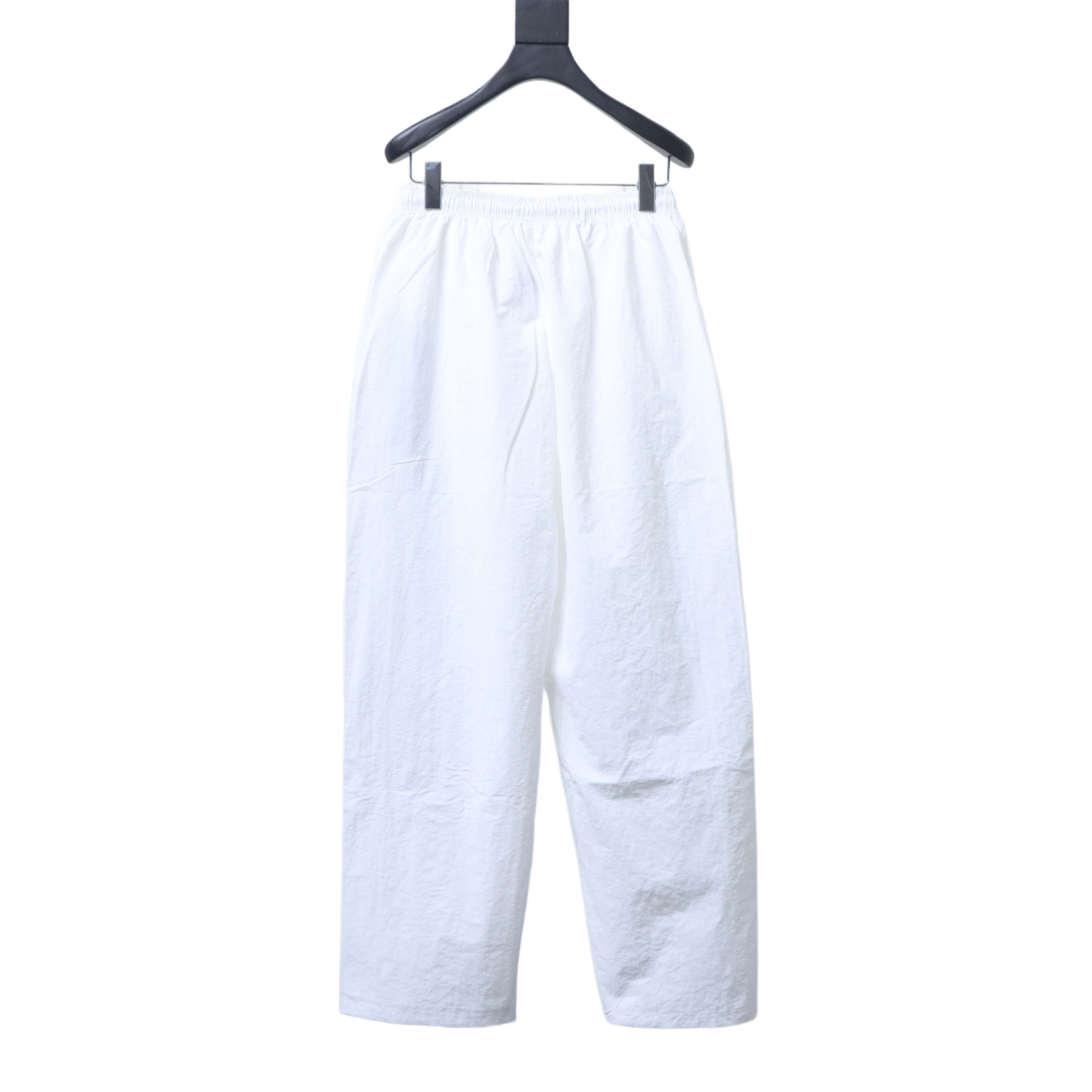 Balenciaga White 26SS Cursive Signature Letter Embroidered Tracksuit Pants h230