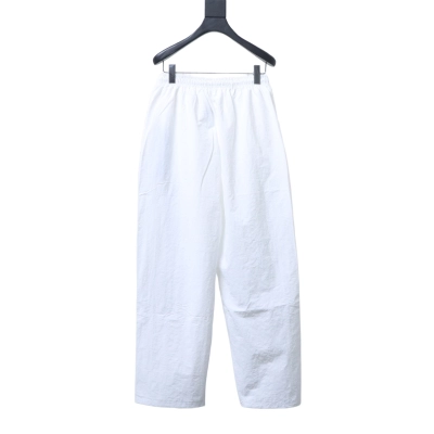 Balenciaga White 26SS Cursive Signature Letter Embroidered Tracksuit Pants h230 02