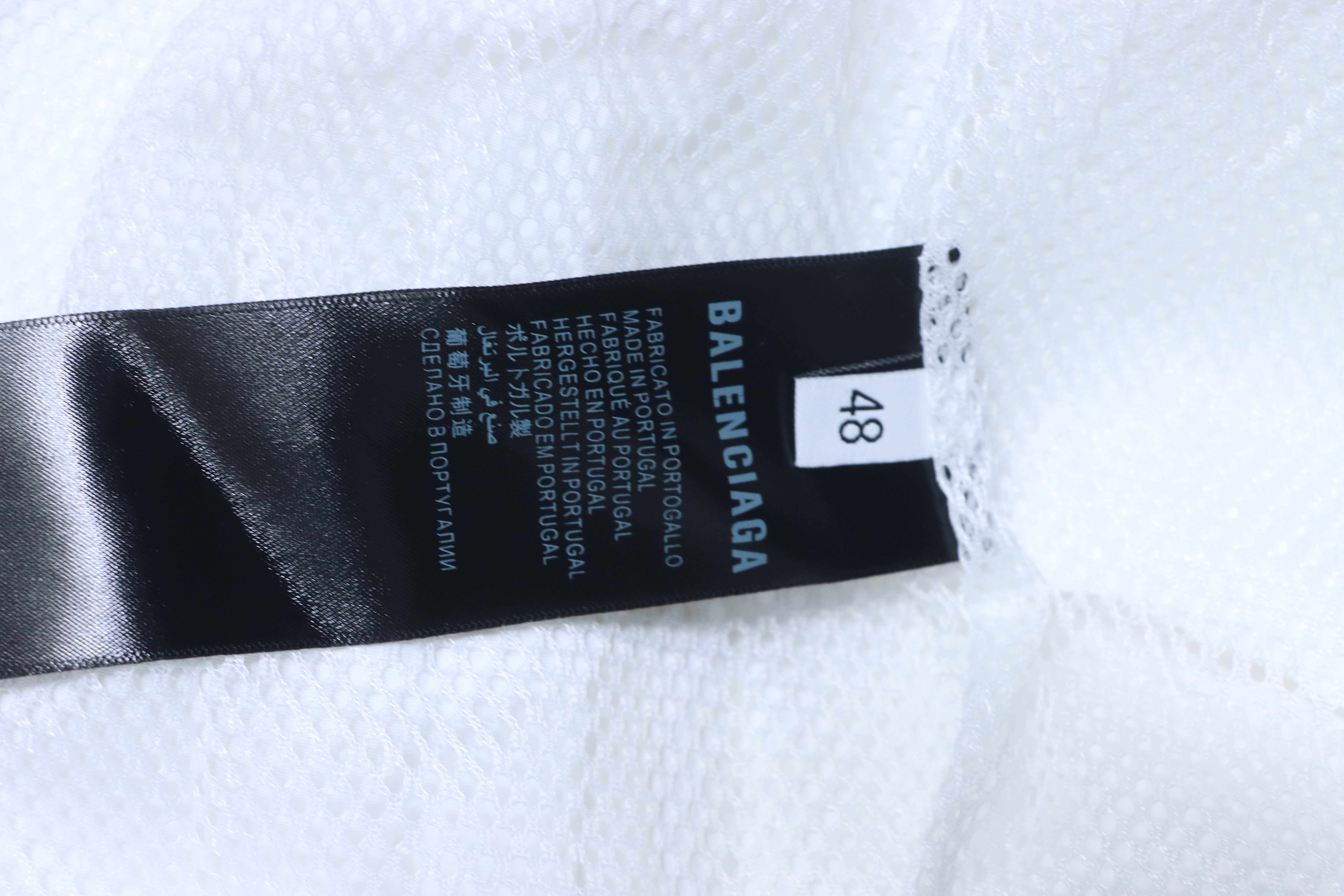 Balenciaga White 26SS Cursive Signature Letter Embroidered Tracksuit Pants h230