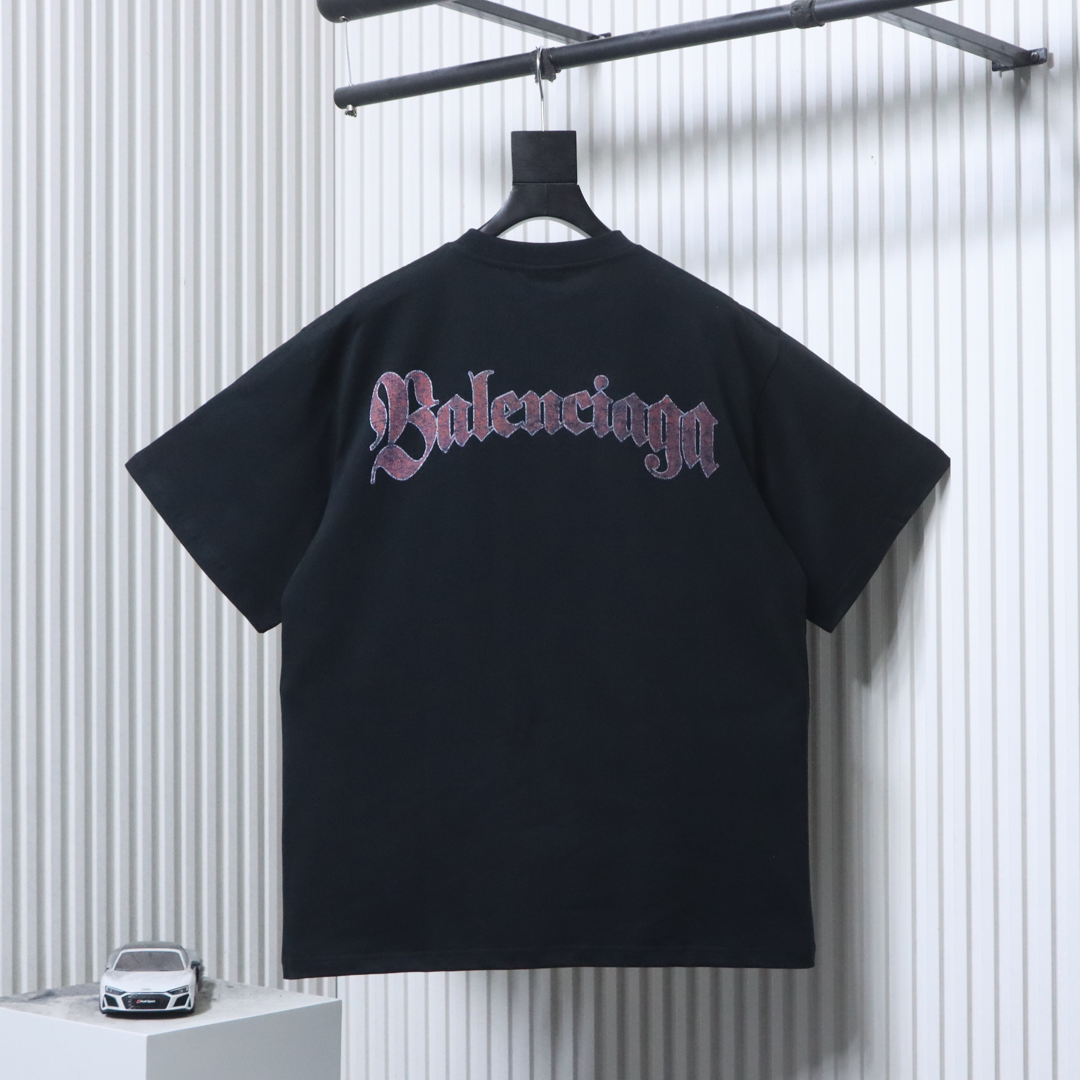 Balenciaga Black 26SS New Medal Printed Logo T-shirt h170