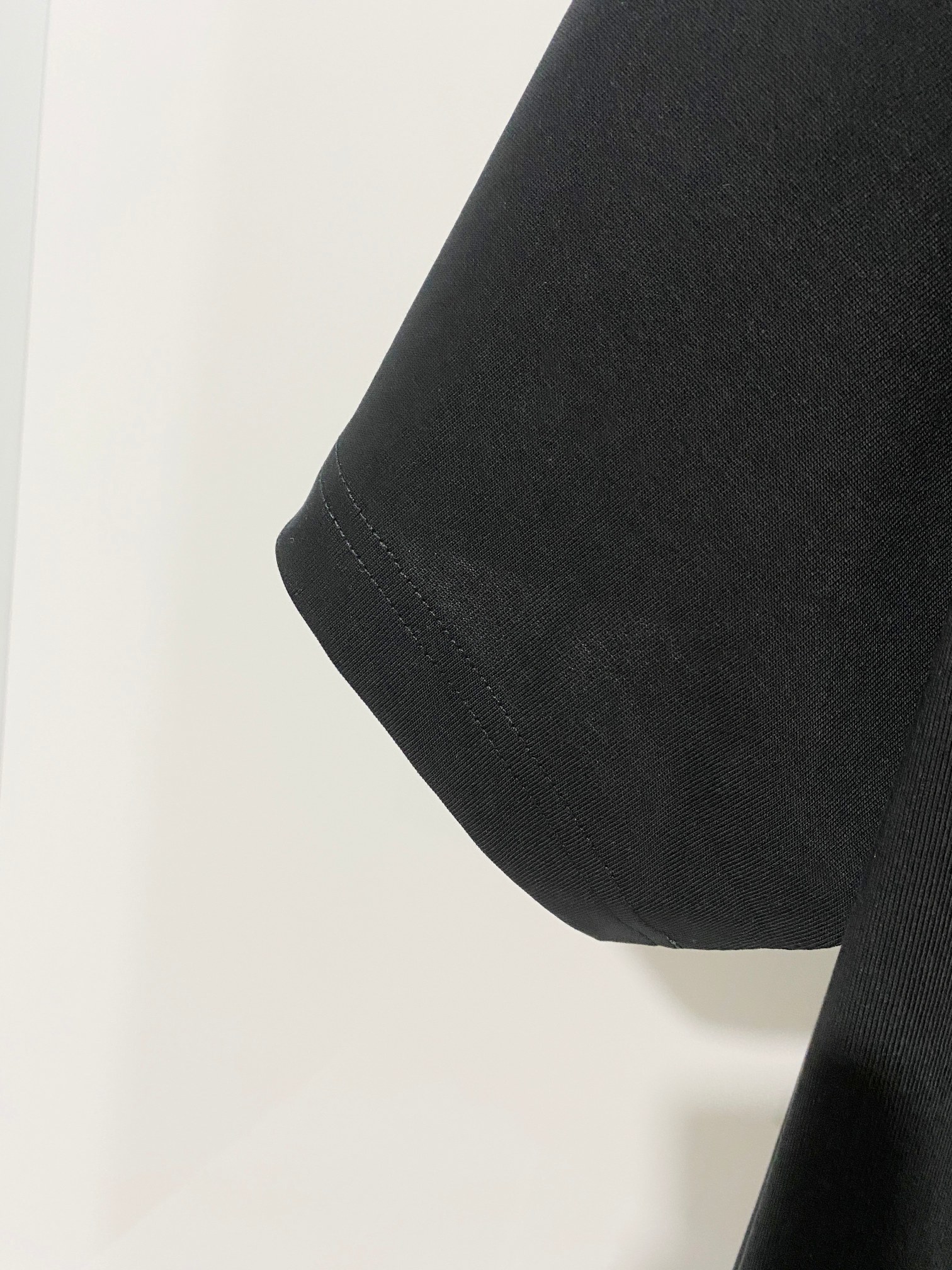 Balenciaga Black High-Quality 320g Crewneck T-shirt H140
