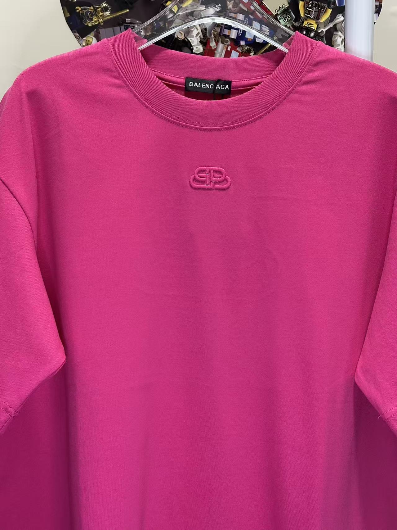 Balenciaga T-shirt Pink L26710 h130