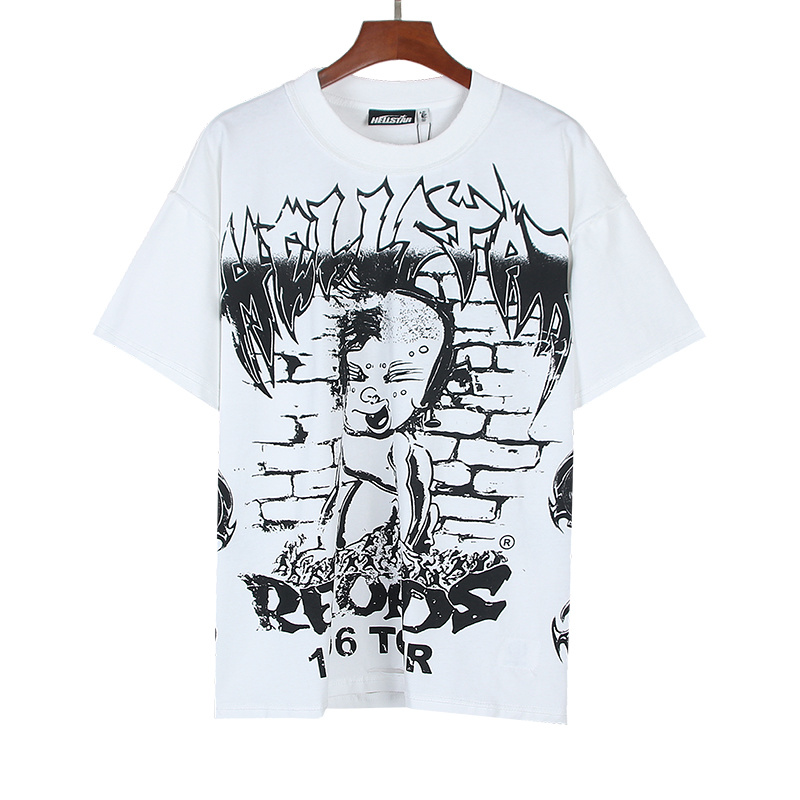 Hellstar Distressed Style T-Shirt 5628 P140