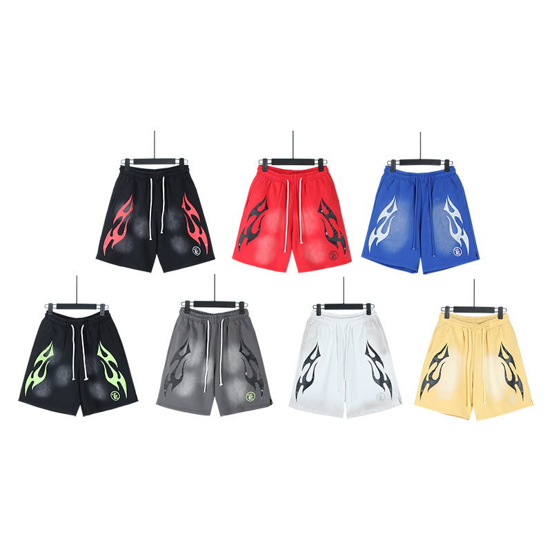 Hellstar New Color Washed Style Shorts 777 P150