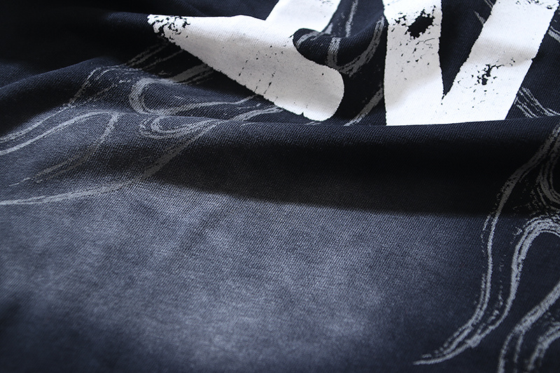 Hellstar Washed Black and Distressed T-Shirt 6778 P140