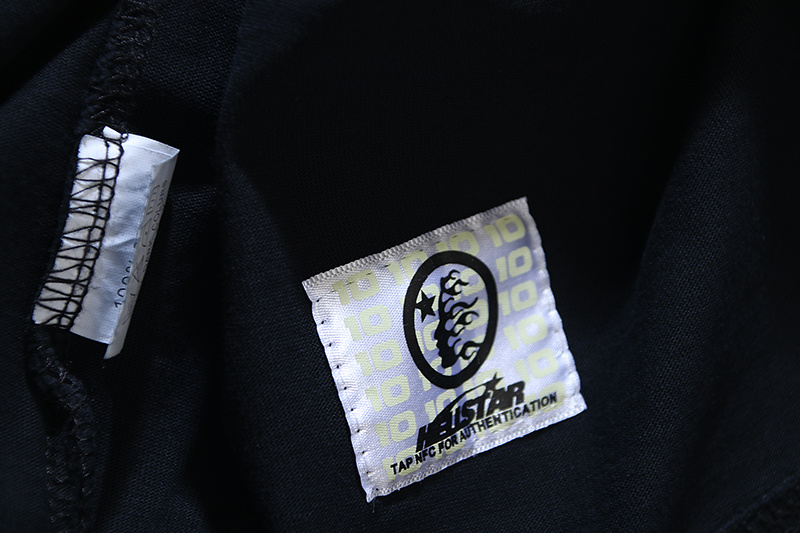 Hellstar Washed Black and Glitter T-Shirt 6798 P140