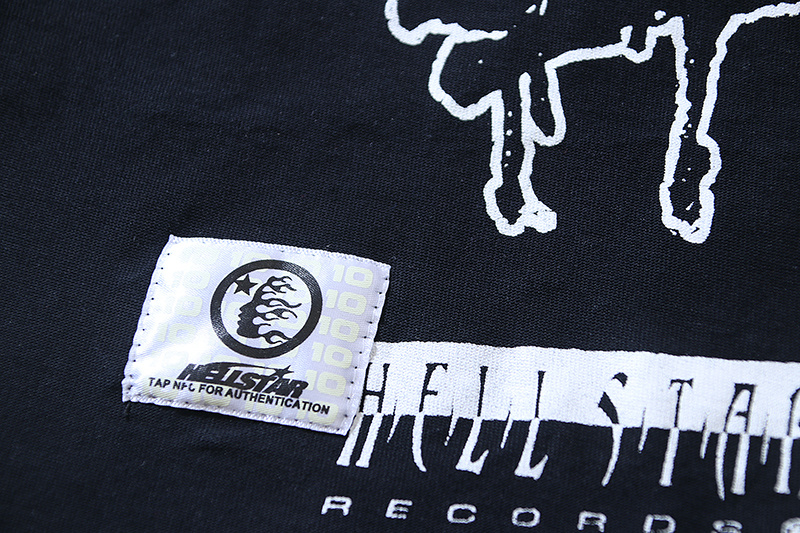 Hellstar Washed Black Reversible T-Shirt 6782 P140