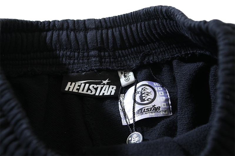 Hellstar Washed Black Shorts 779 P150