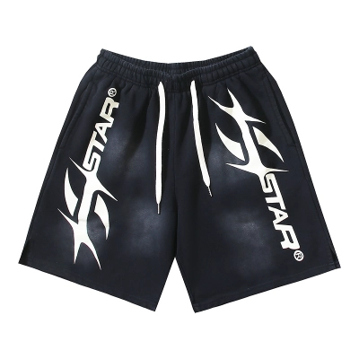 Hellstar Washed Black Shorts 786 P150 02