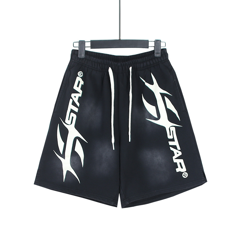 Hellstar Washed Black Shorts 786 P150