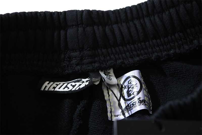 Hellstar Washed Black Shorts 786 P150
