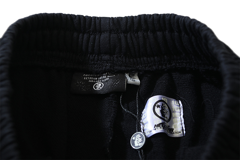 Hellstar Washed Black Shorts 787 P150