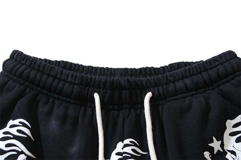 Hellstar Washed Black Shorts 787 P150