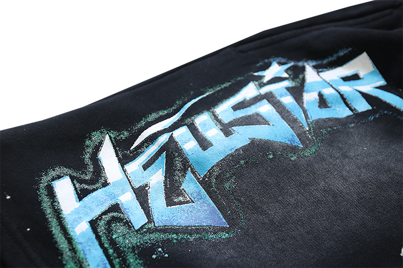 Hellstar Washed Black Shorts 789 P150