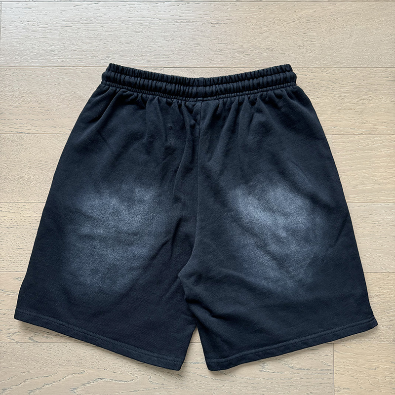 Hellstar Washed Black Shorts 789 P150