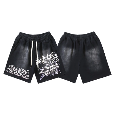 Hellstar Washed Black Shorts 790 P150 01