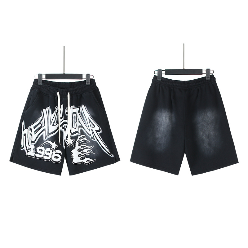 Hellstar Washed Black Shorts 791 P150