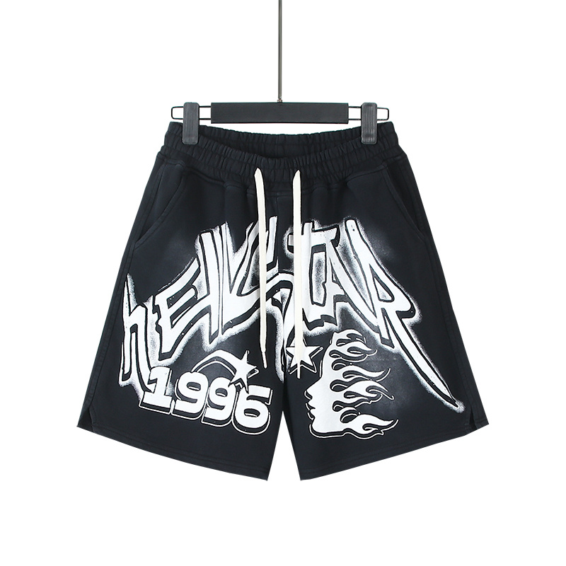 Hellstar Washed Black Shorts 791 P150