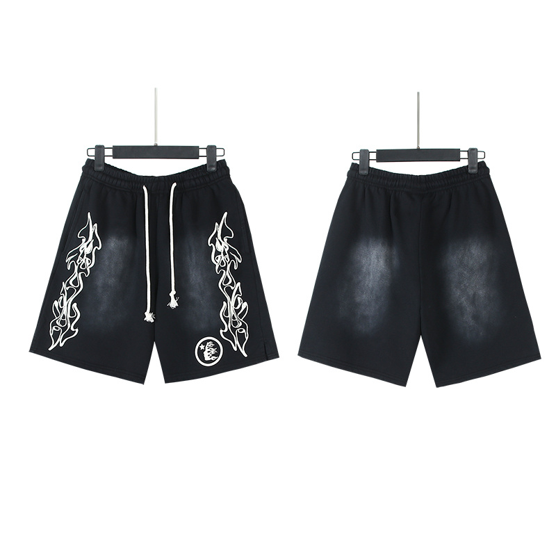 Hellstar Washed Black Shorts 792 P150