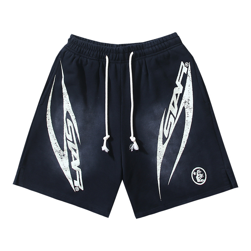 Hellstar Washed Black Shorts 793 P150