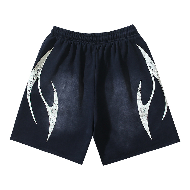 Hellstar Washed Black Shorts 793 P150