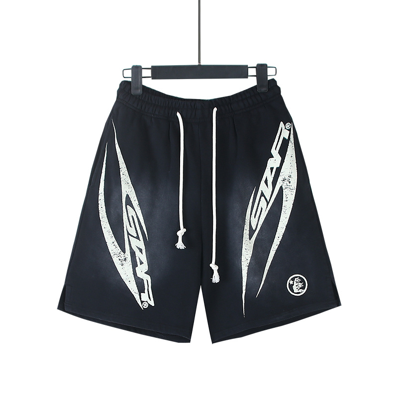 Hellstar Washed Black Shorts 793 P150