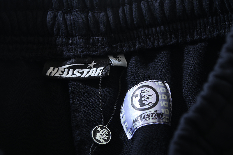 Hellstar Washed Black Shorts 793 P150