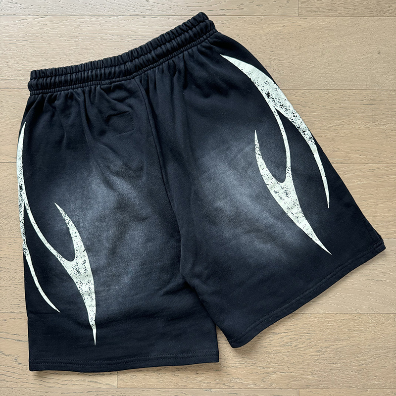 Hellstar Washed Black Shorts 793 P150