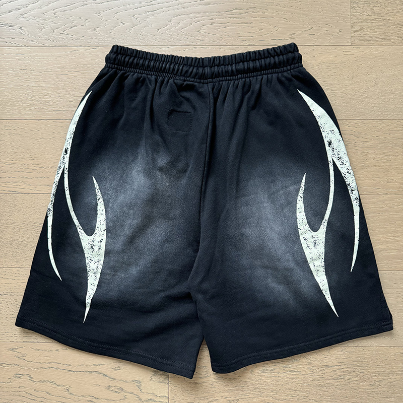 Hellstar Washed Black Shorts 793 P150