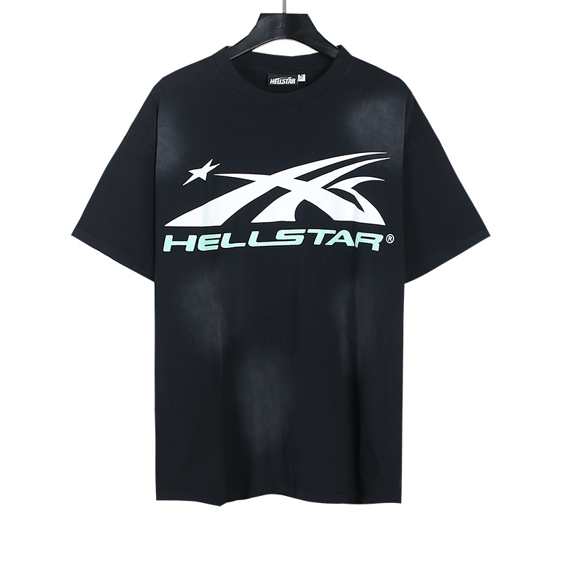 Hellstar Washed Black T-Shirt 6700 P140