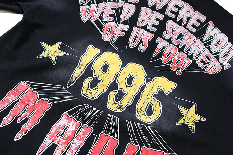 Hellstar Washed Black T-Shirt 6701 P140