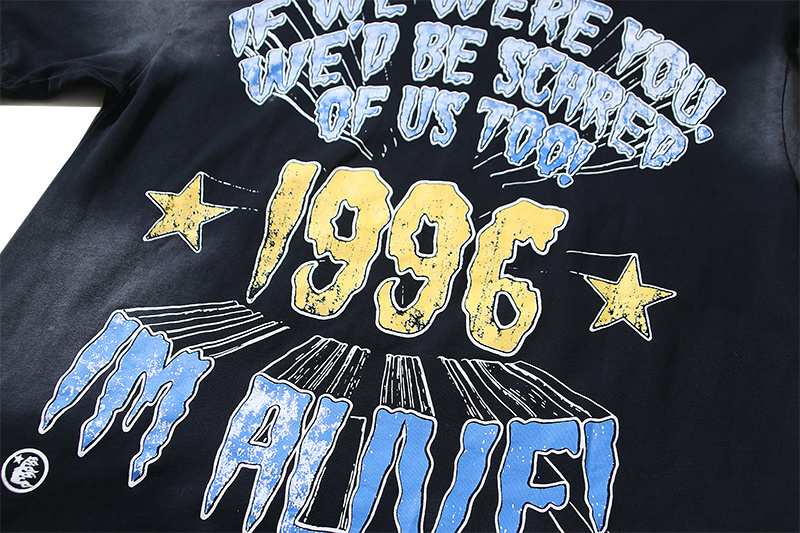 Hellstar Washed Black T-Shirt 6702 P140